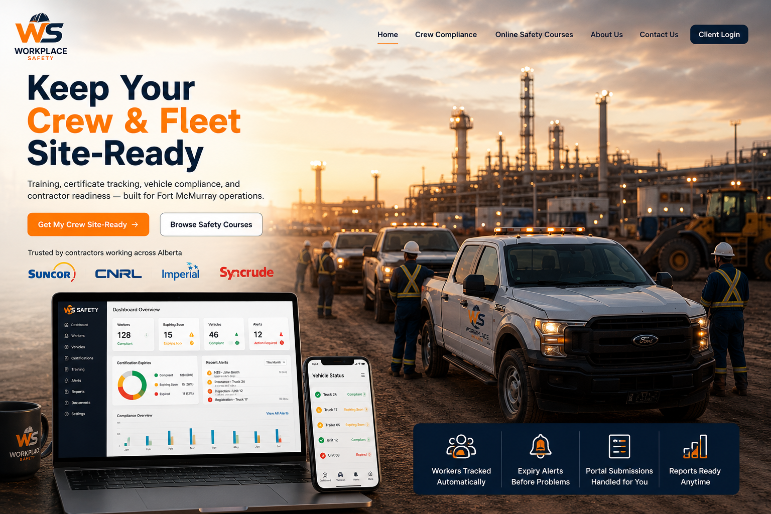 We add your fleet and vehicles